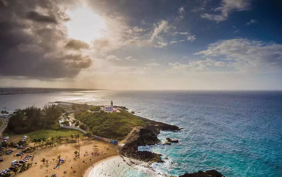 Photo of Puerto Rico, lighthouse, beach