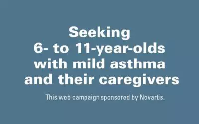 Seeking 6- to 11-Year-Olds with Mild Asthma and Their Caregivers