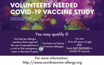 Volunteers Needed for COVID-19 Vaccine Study