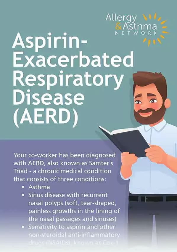 Photo for infographic Aspirin-Exacerbated Respiratory Disease (Coworker)