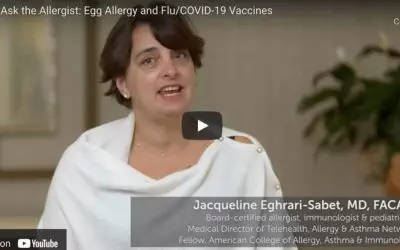 Egg Allergy and Covid Vaccine