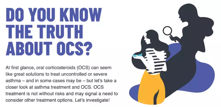 Image from the OCS website that says: Do you know the truth about OCS?