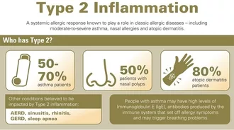 Graphic for Type 2 Inflammation