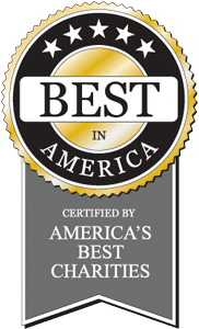 Best in America Award Certified by America's Best Charities