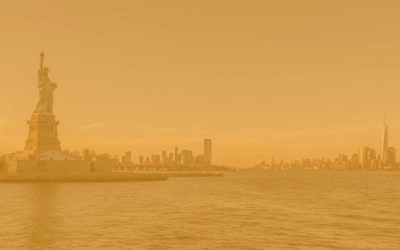 Asthma & Allergy Network Smokey haze over statue of liberty Wildfire Smoke, Air Quality, and Your Health