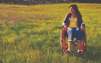 Asthma & Allergy Network woman field wheelchair Allergies Throughout the Seasons (New Webinar)