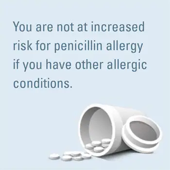 The Truth About Penicillin Allergy … And Why it’s Important to Get Tested Penicillin allergy does not cause other allergies Image of pill bottle with the words
